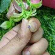 tiny crystal Circel Nose pin For Women ( Sigle pcs) | SKU 3376 - Image 2