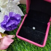 9-Stone Floral Nose Pin (With gift box) | SKU 9587 - Image 4
